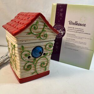 Scentsy Birdhouse Bluebird Wax Warmer Full-Size Retired NEW Spring Summer Bird